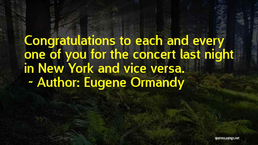 Eugene Ormandy Quotes 1545327