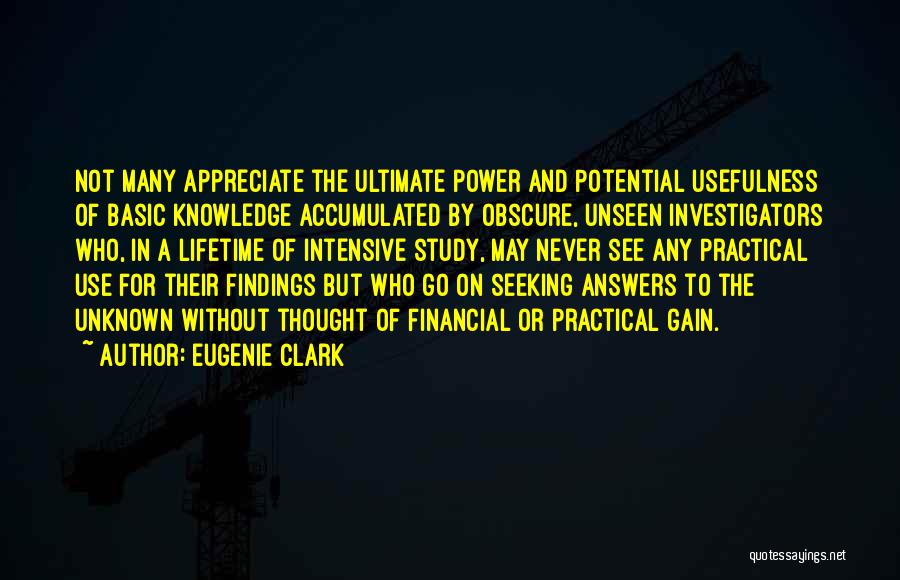 Eugenie Clark Quotes 579355