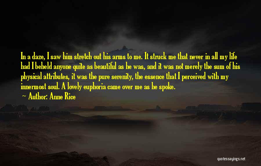 Euphoria Quotes By Anne Rice