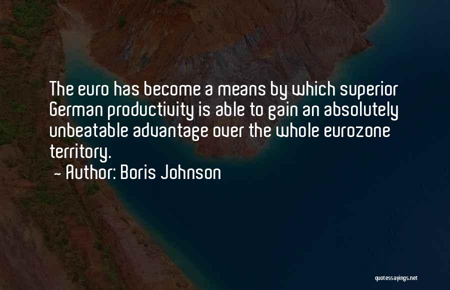Euro Quotes By Boris Johnson
