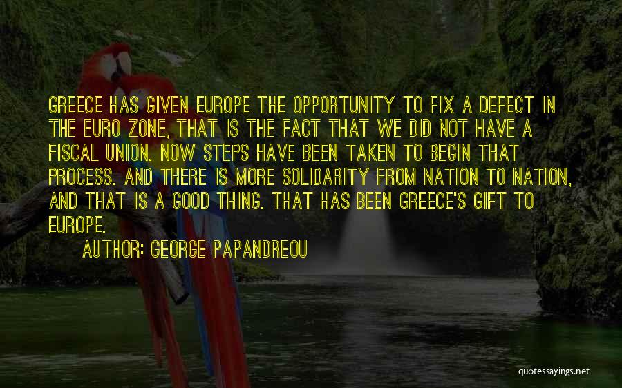 Euro Quotes By George Papandreou