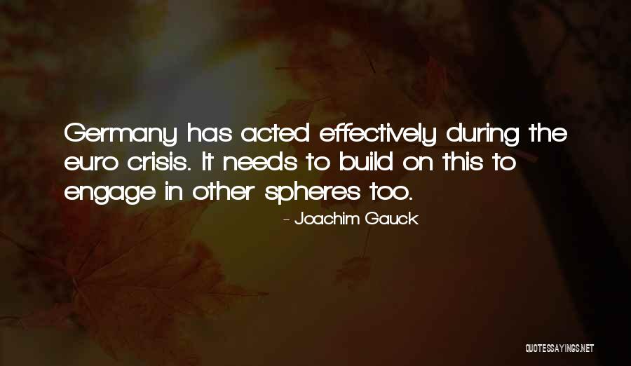 Euro Quotes By Joachim Gauck Euro Quotes By Joachim Gauck
