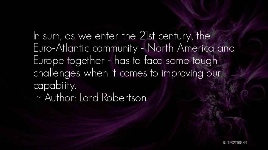 Euro Quotes By Lord Robertson