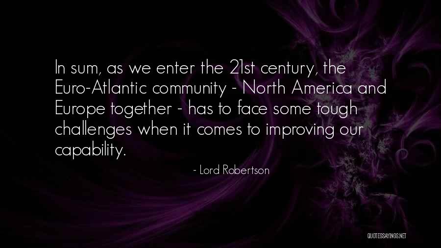 Euro Quotes By Lord Robertson