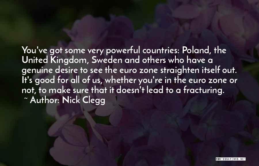 Euro Quotes By Nick Clegg