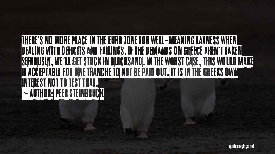 Euro Quotes By Peer Steinbruck