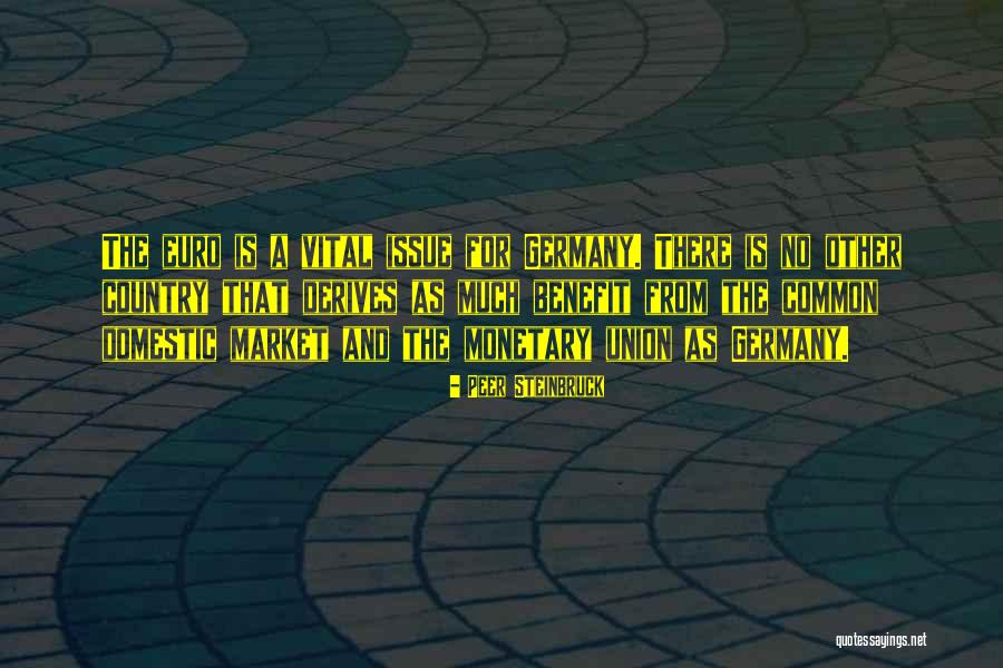 Euro Quotes By Peer Steinbruck Euro Quotes By Peer Steinbruck