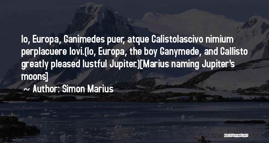 Europa Quotes By Simon Marius