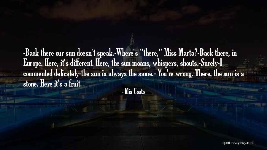 Europe Beauty Quotes By Mia Couto