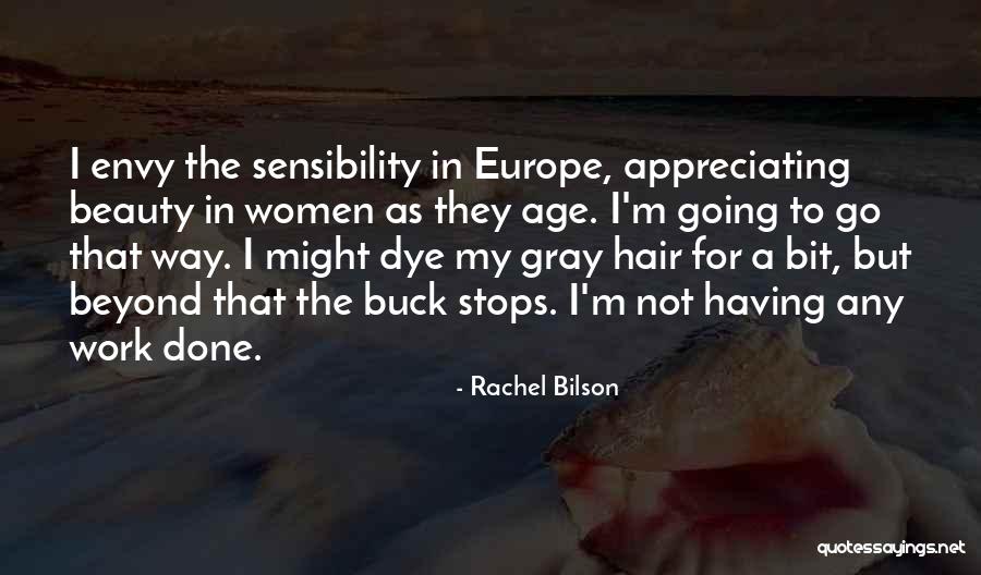 Europe Beauty Quotes By Rachel Bilson