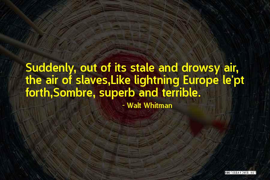 Europe From The Air Quotes By Walt Whitman Europe From The Air Quotes By Walt Whitman