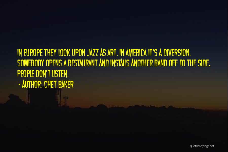 Europe Quotes By Chet Baker