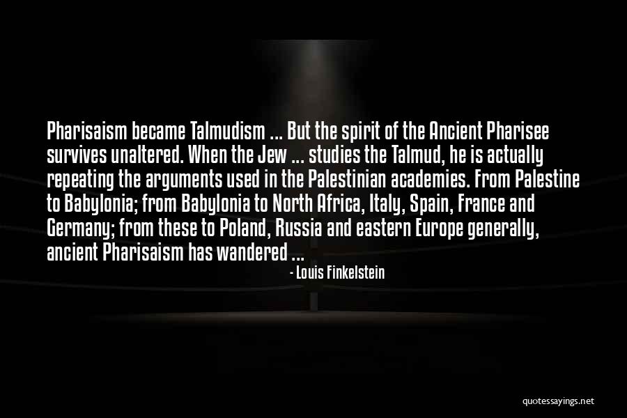 Europe Quotes By Louis Finkelstein