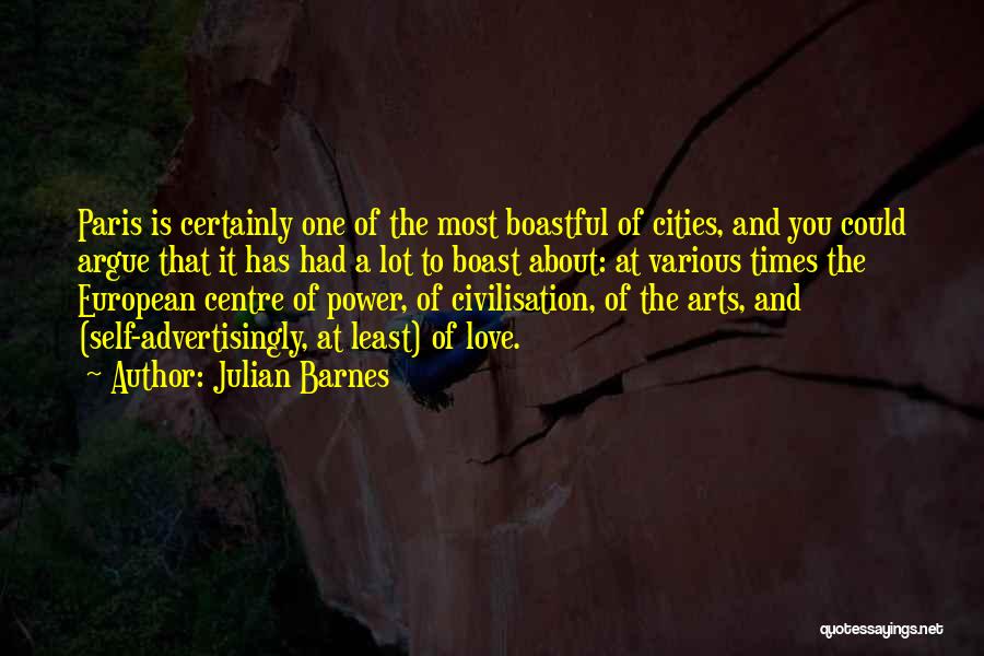 European Cities Quotes By Julian Barnes