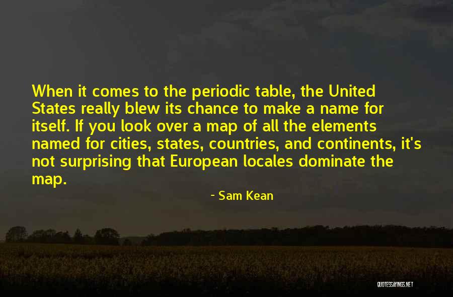 European Cities Quotes By Sam Kean