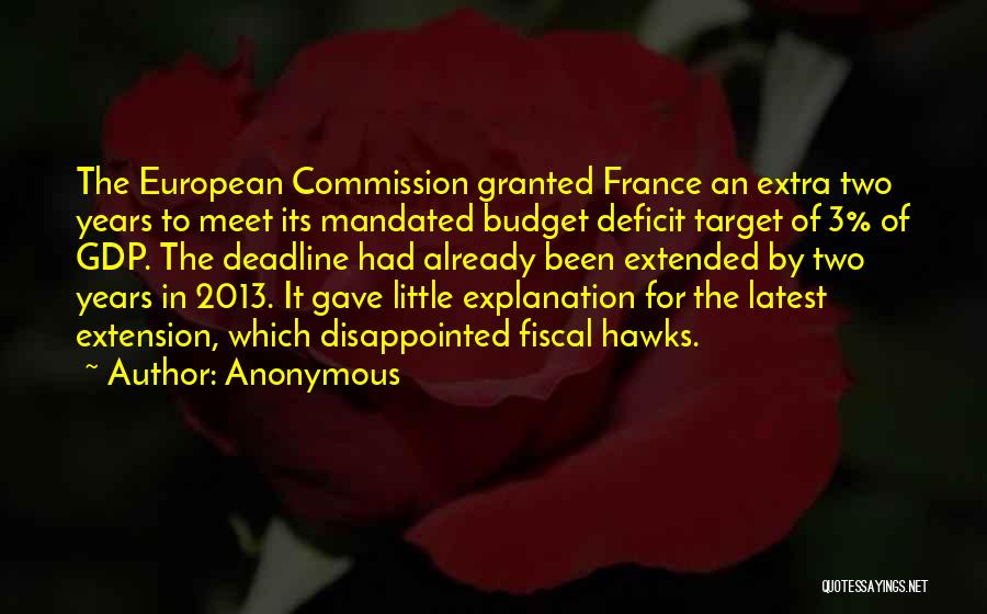 European Commission Quotes By Anonymous