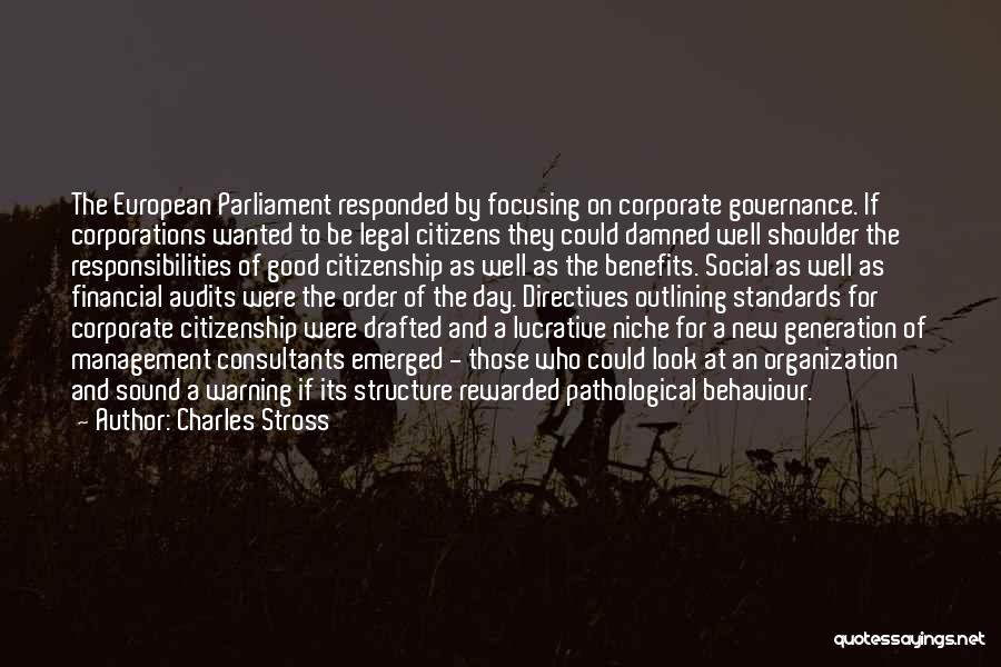 European It Standards Quotes By Charles Stross