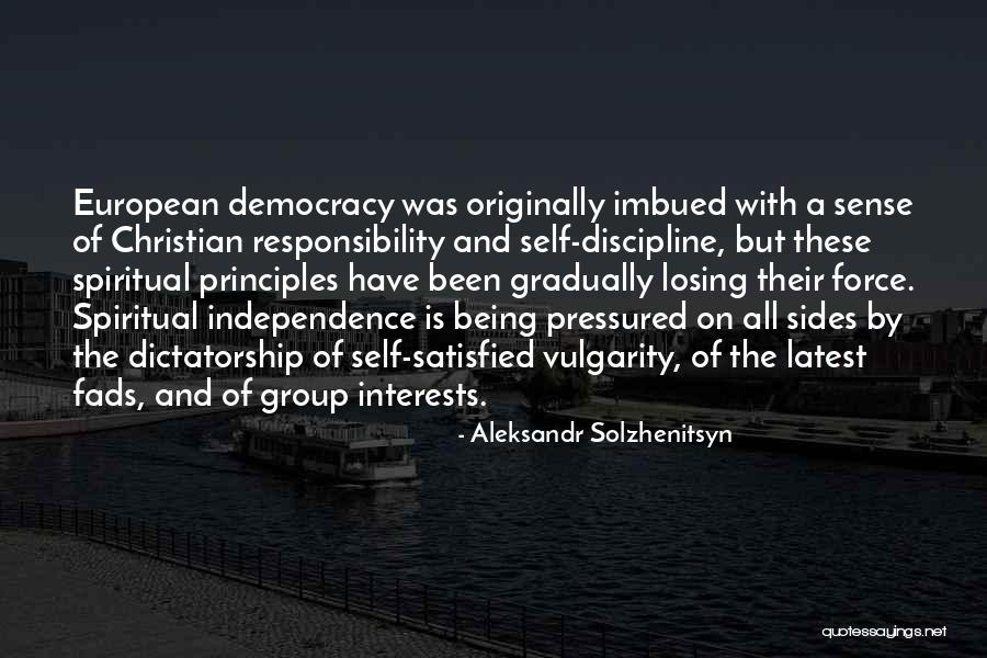 European Quotes By Aleksandr Solzhenitsyn