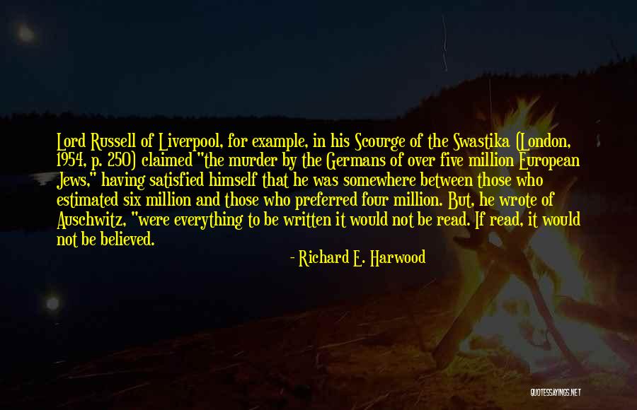 European Quotes By Richard E. Harwood