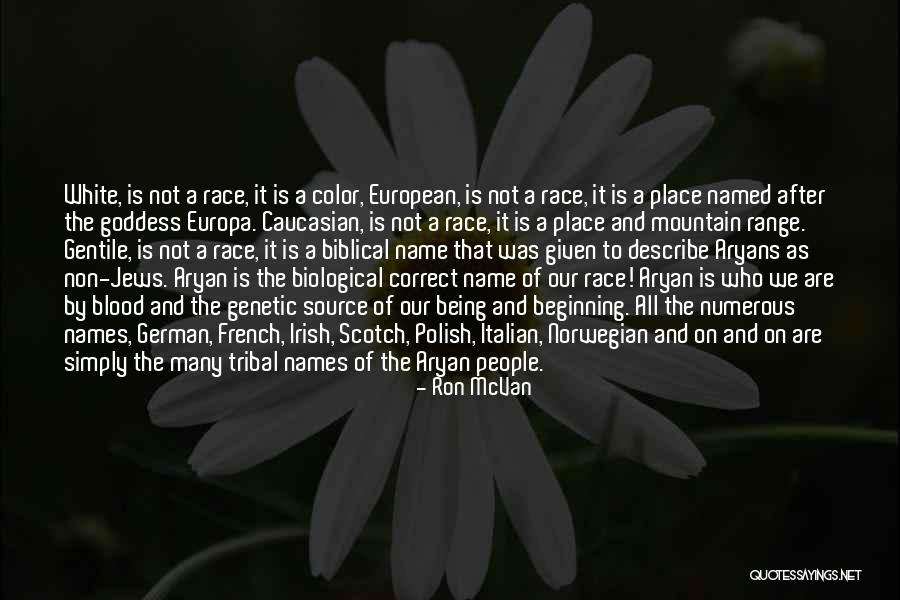 European Quotes By Ron McVan