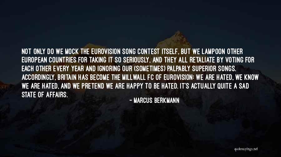 Eurovision Quotes By Marcus Berkmann