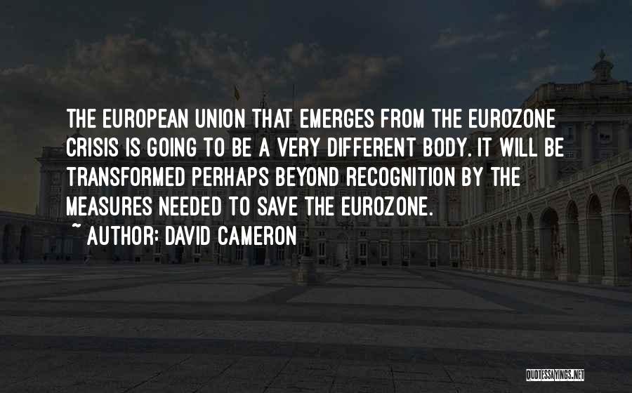 Eurozone Quotes By David Cameron