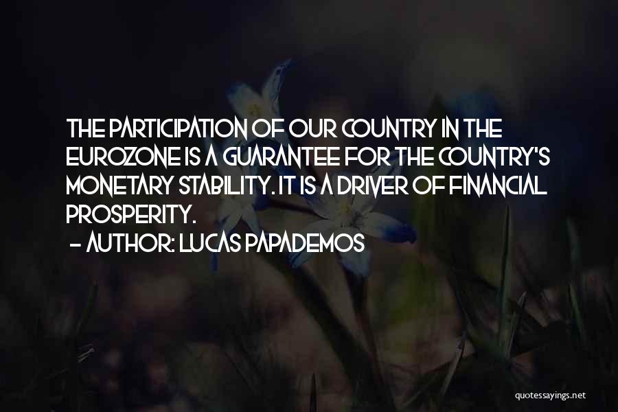 Eurozone Quotes By Lucas Papademos