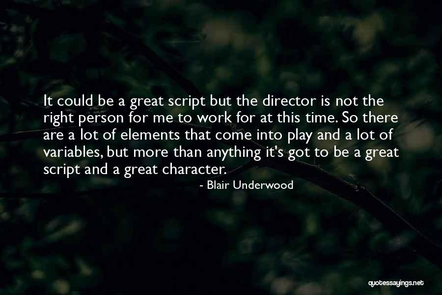 Eurus Holmes Quotes By Blair Underwood Eurus Holmes Quotes By Blair Underwood