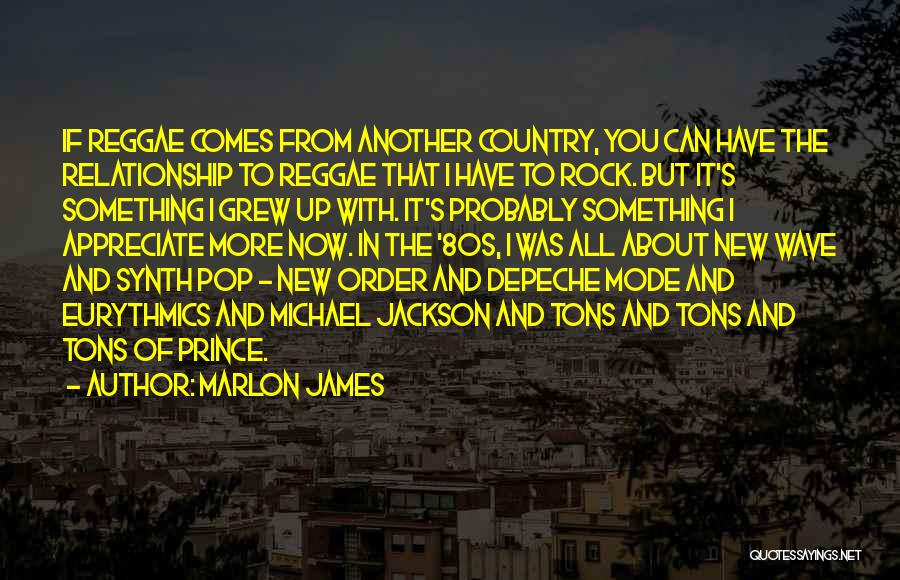 Eurythmics Quotes By Marlon James