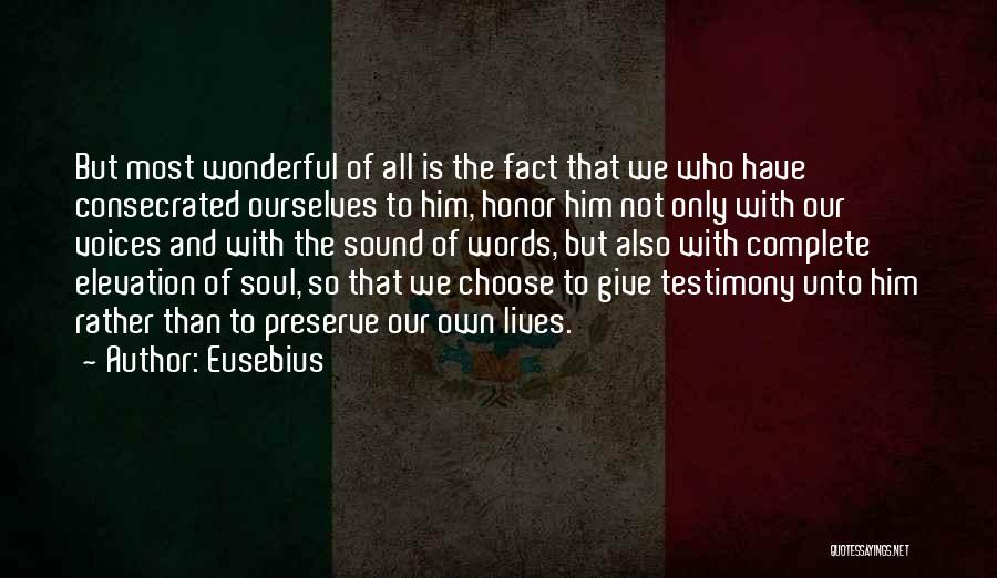 Eusebius Quotes 185435