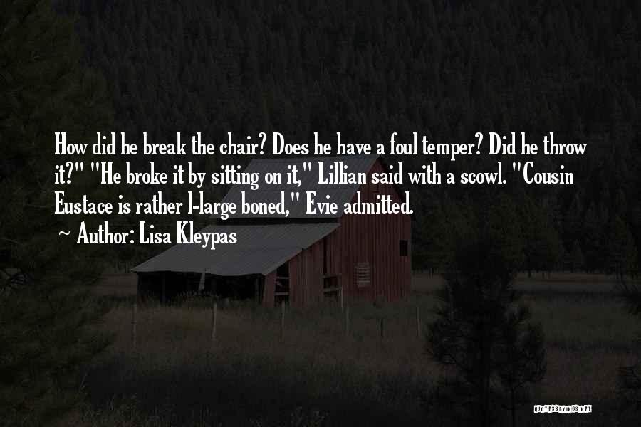 Eustace Quotes By Lisa Kleypas