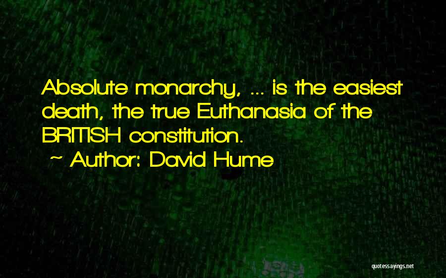 Euthanasia Quotes By David Hume