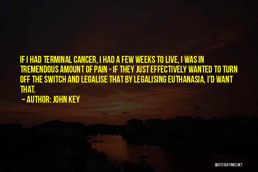 Euthanasia Quotes By John Key