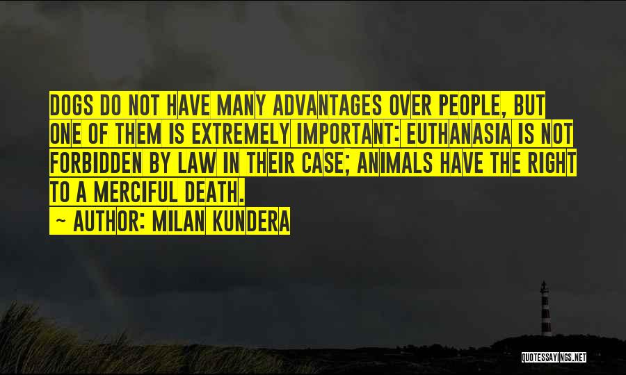 Euthanasia Quotes By Milan Kundera
