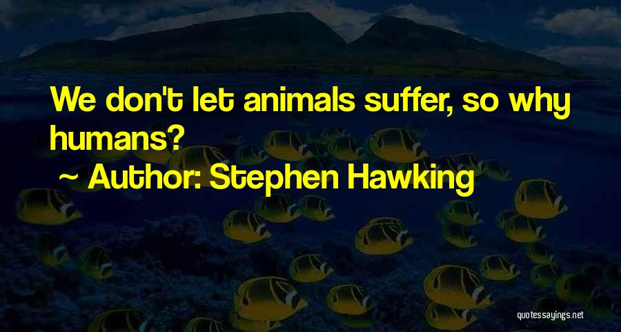 Euthanasia Quotes By Stephen Hawking