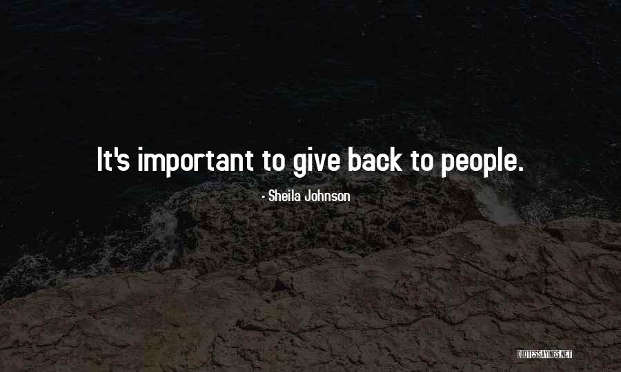 Euvolemic Quotes By Sheila Johnson Euvolemic Quotes By Sheila Johnson