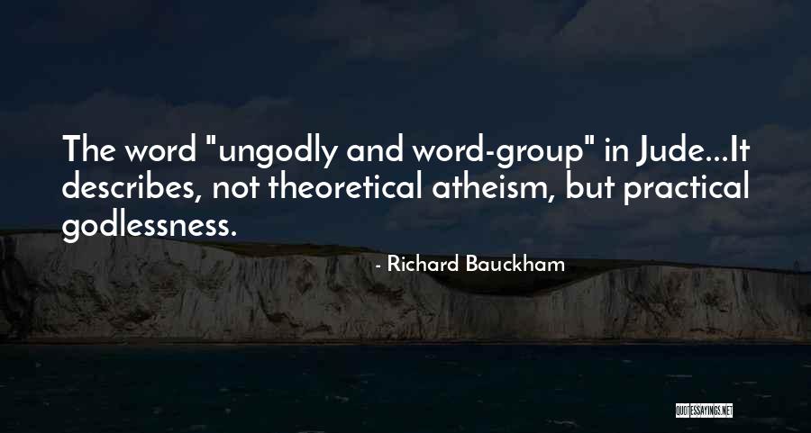 Evacuating Quotes By Richard Bauckham Evacuating Quotes By Richard Bauckham