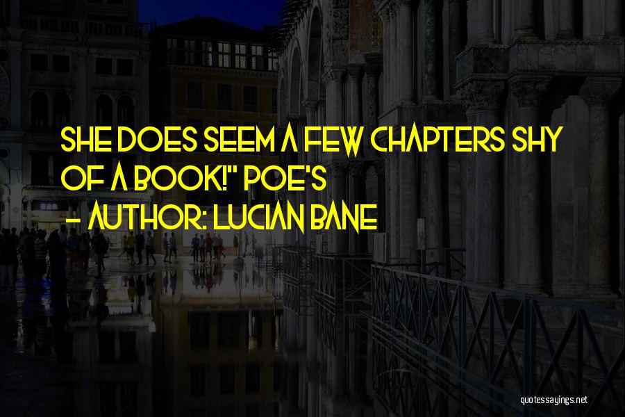 Evalle And Storm Quotes By Lucian Bane