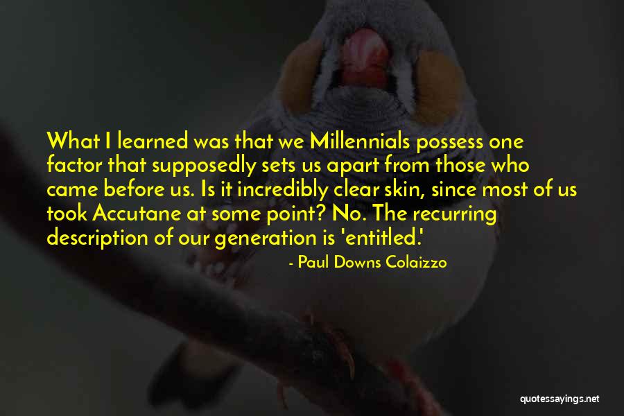 Evaluate Functions Quotes By Paul Downs Colaizzo