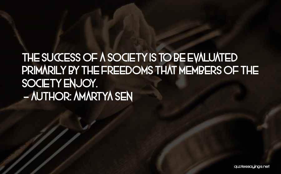 Evaluated Quotes By Amartya Sen