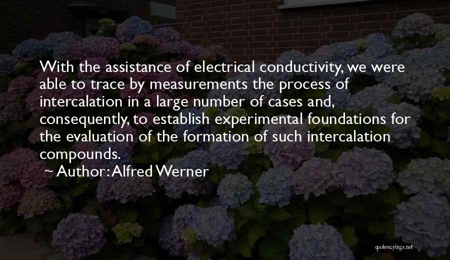 Evaluation Quotes By Alfred Werner