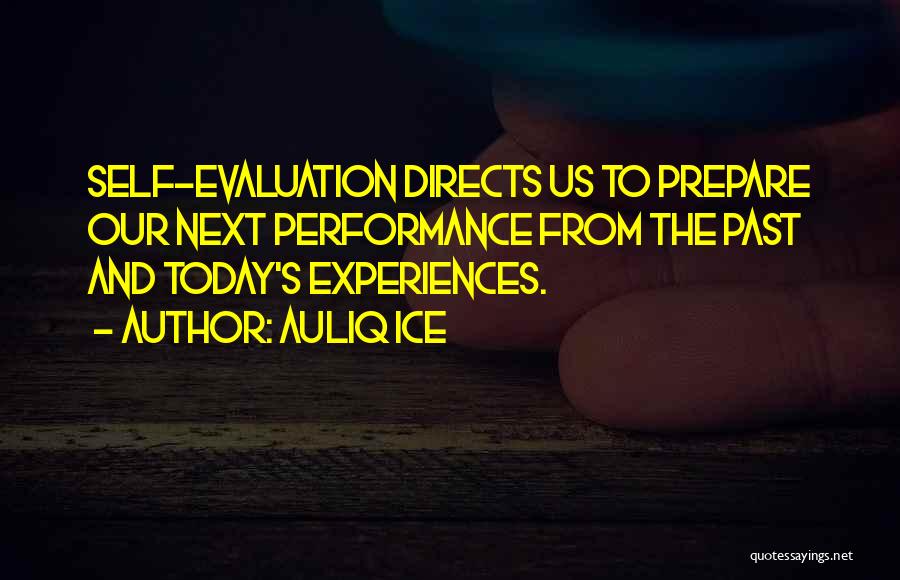 Evaluation Quotes By Auliq Ice