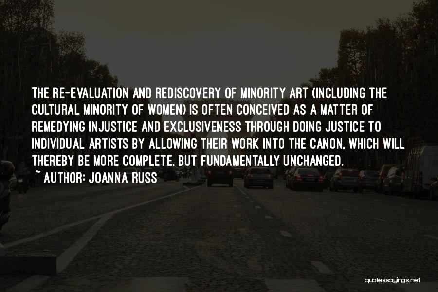 Evaluation Quotes By Joanna Russ