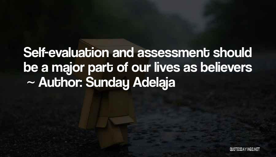 Evaluation Quotes By Sunday Adelaja