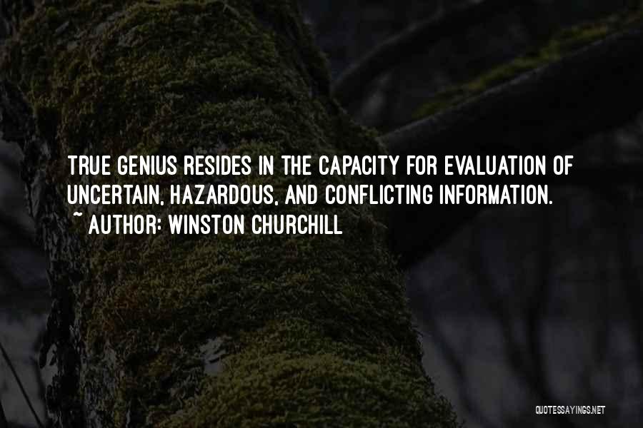Evaluation Quotes By Winston Churchill