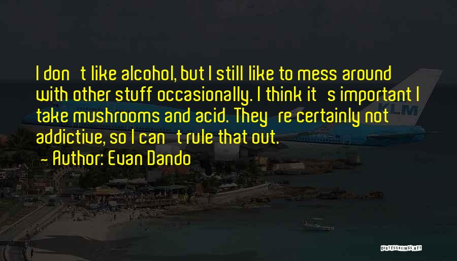 Evan Dando Quotes 1120885