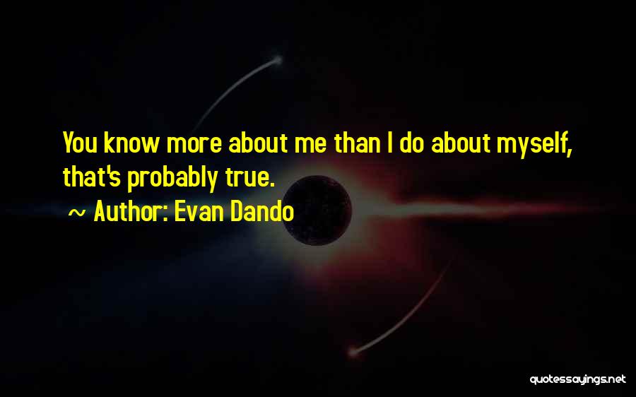 Evan Dando Quotes 313807