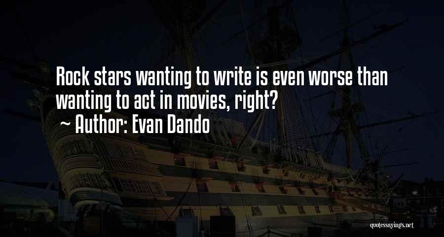 Evan Dando Quotes 820580