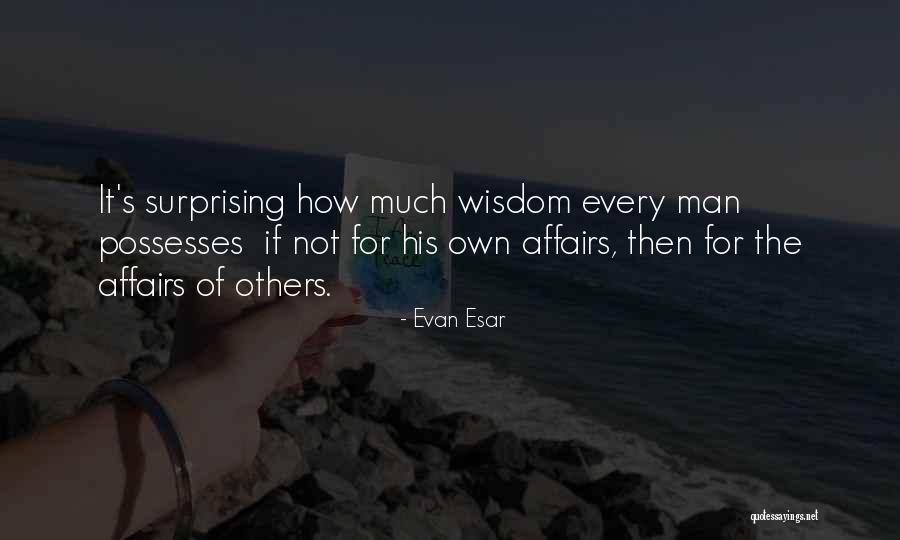 Evan Esar Quotes 193824