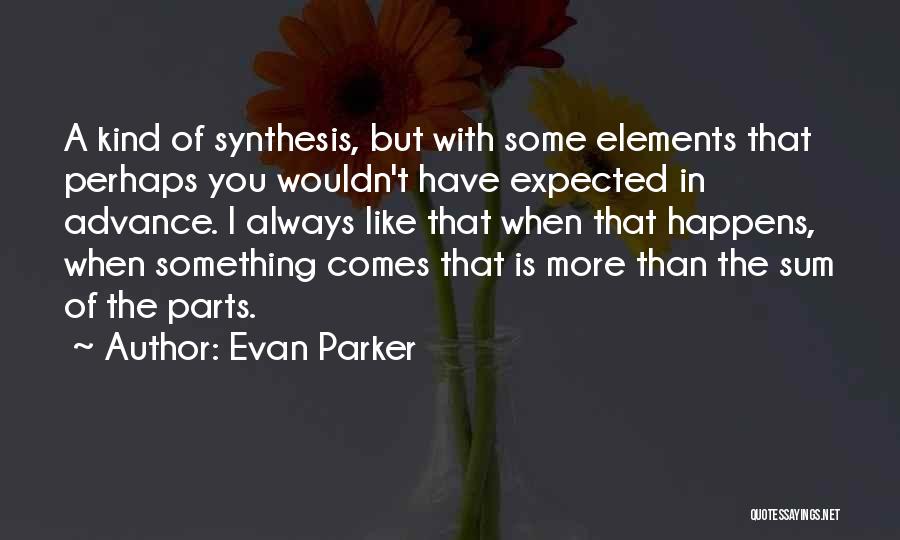 Evan Parker Quotes 1979603